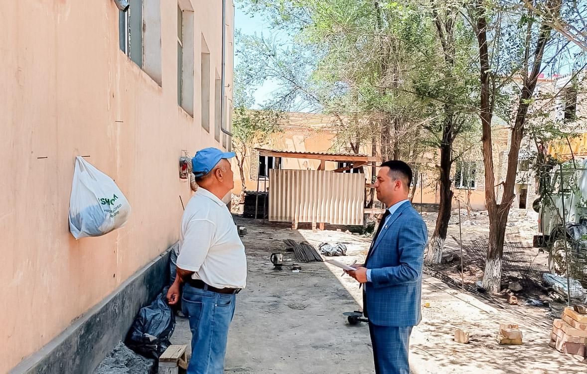 Deputat tashabbusi bilan maktab ta’mirlanib, qo‘shimcha yangi bino qurilmoqda