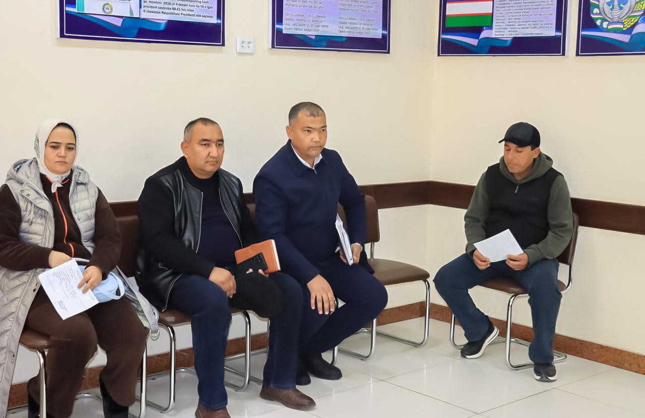 Фракциямиз депутатлари ҳудудларда фуқаролар билан учрашувлар ўтказмоқда