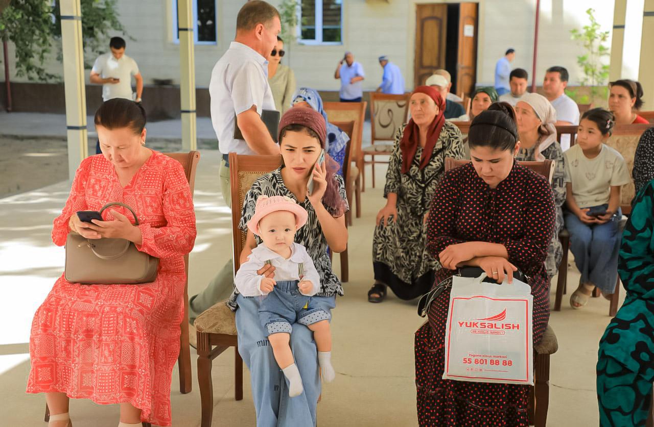 Chinozda saylovchilar bilan ochiq muloqot tashkil etildi