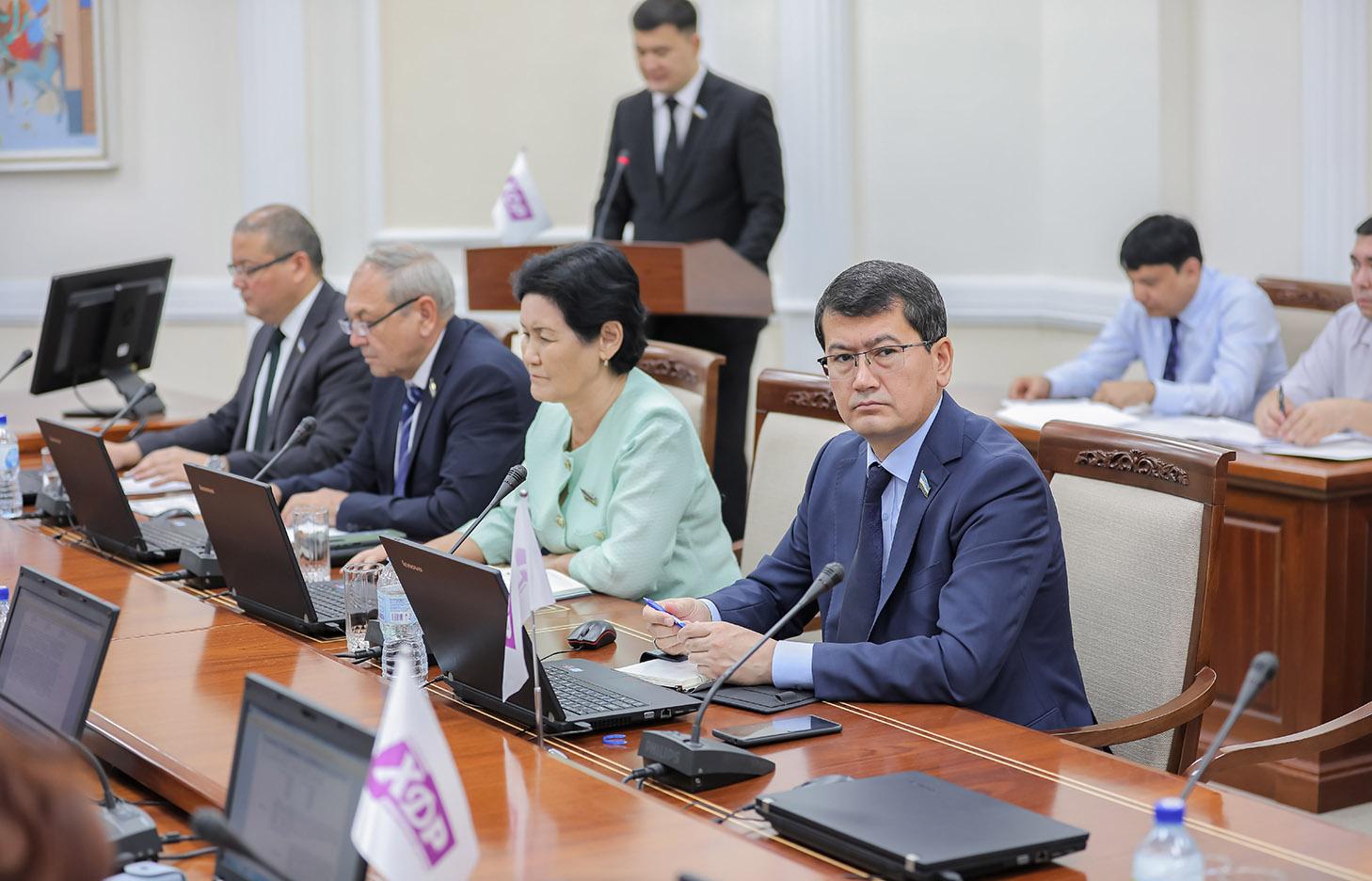 Қонун лойиҳалари орқали халқ манфаатларини ҳимоя қилиш илгари сурилмоқда