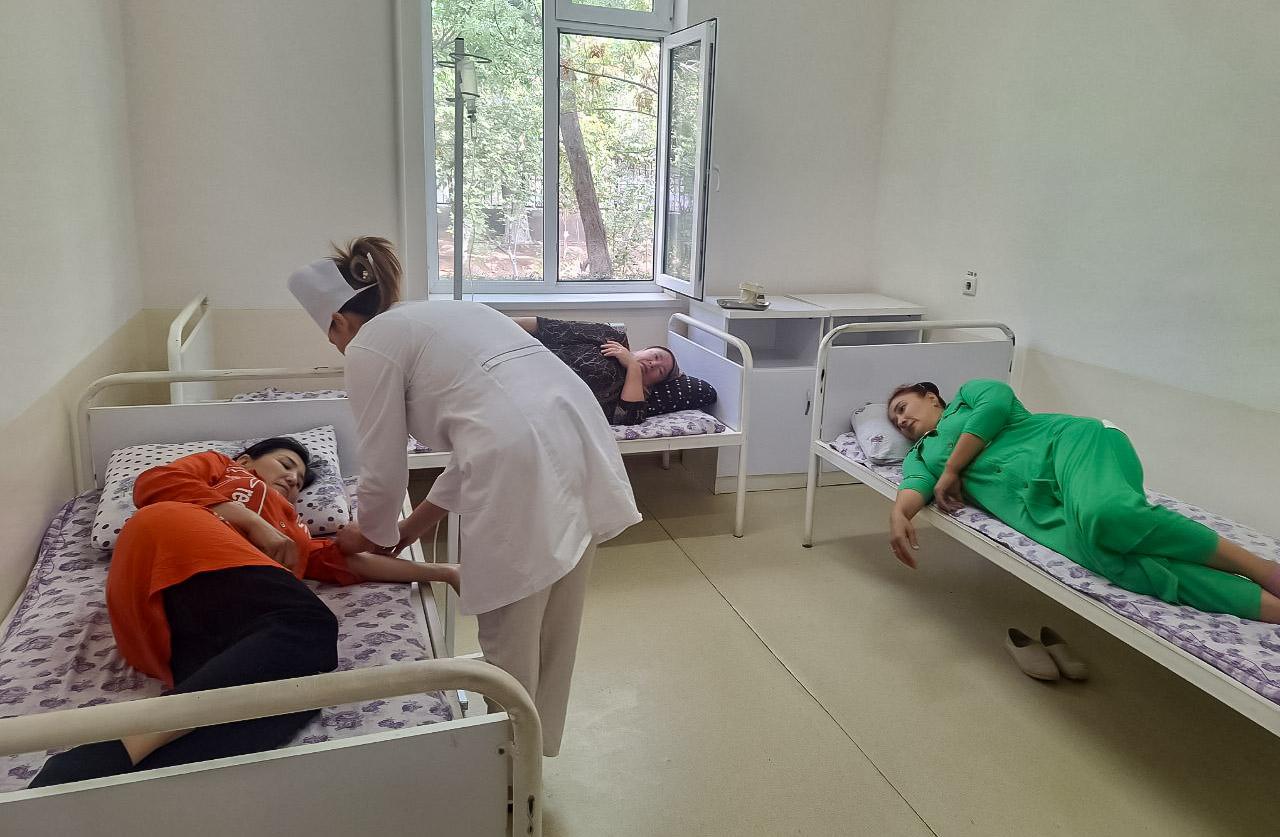 Zafarobodda ijtimoiy himoyaga muhtoj qatlam uchun bepul tibbiy ko‘rik