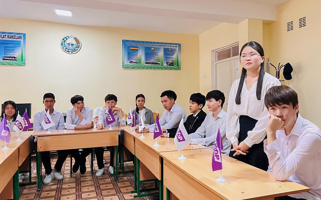 Yoshlarga yaratilayotgan imkoniyatlar va ularning samaradorligi haqida muloqot tashkil etildi