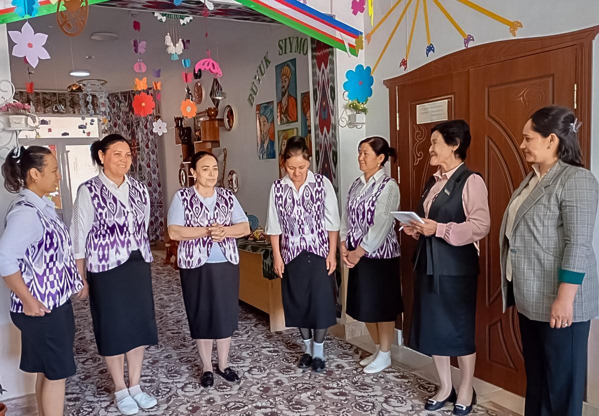 Deputat maktabgacha ta’lim tashkilotida uchrashuv o‘tkazdi