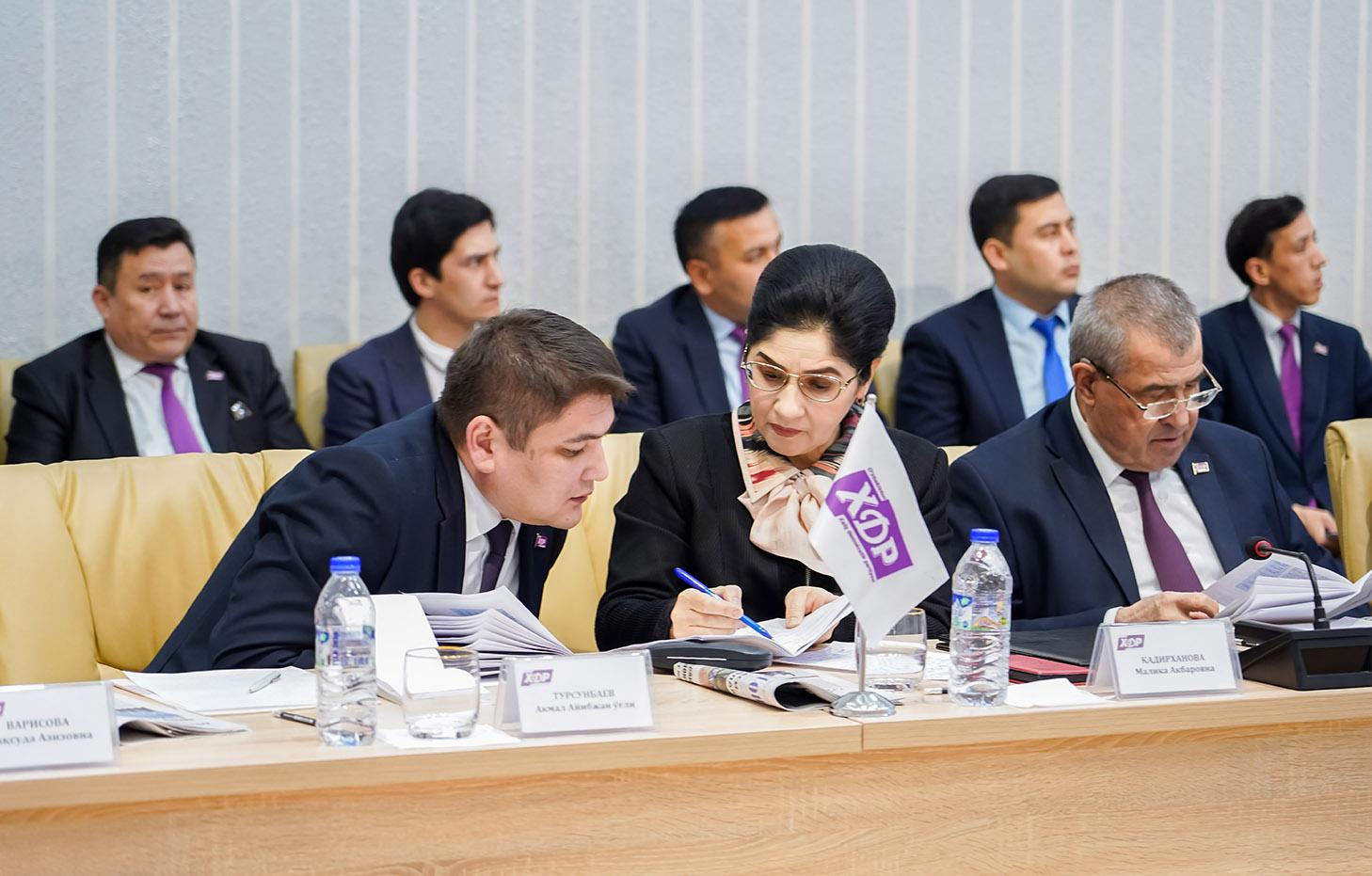 Ўзбекистон ХДП Марказий Кенгашининг Пленуми бўлиб ўтди