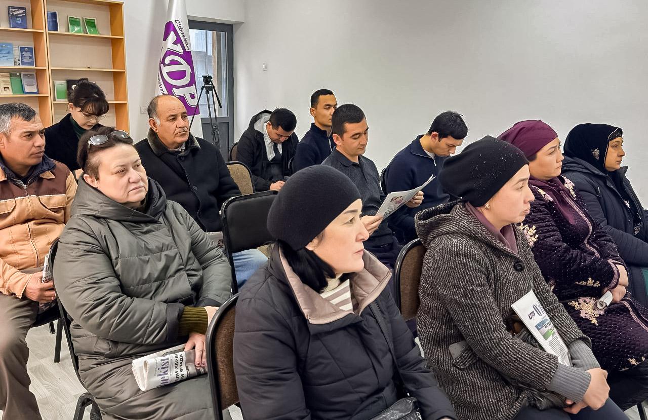 Ayollar salomatligini muhofaza qilish masalasi jamoatchilik muhokamasida bo‘ldi