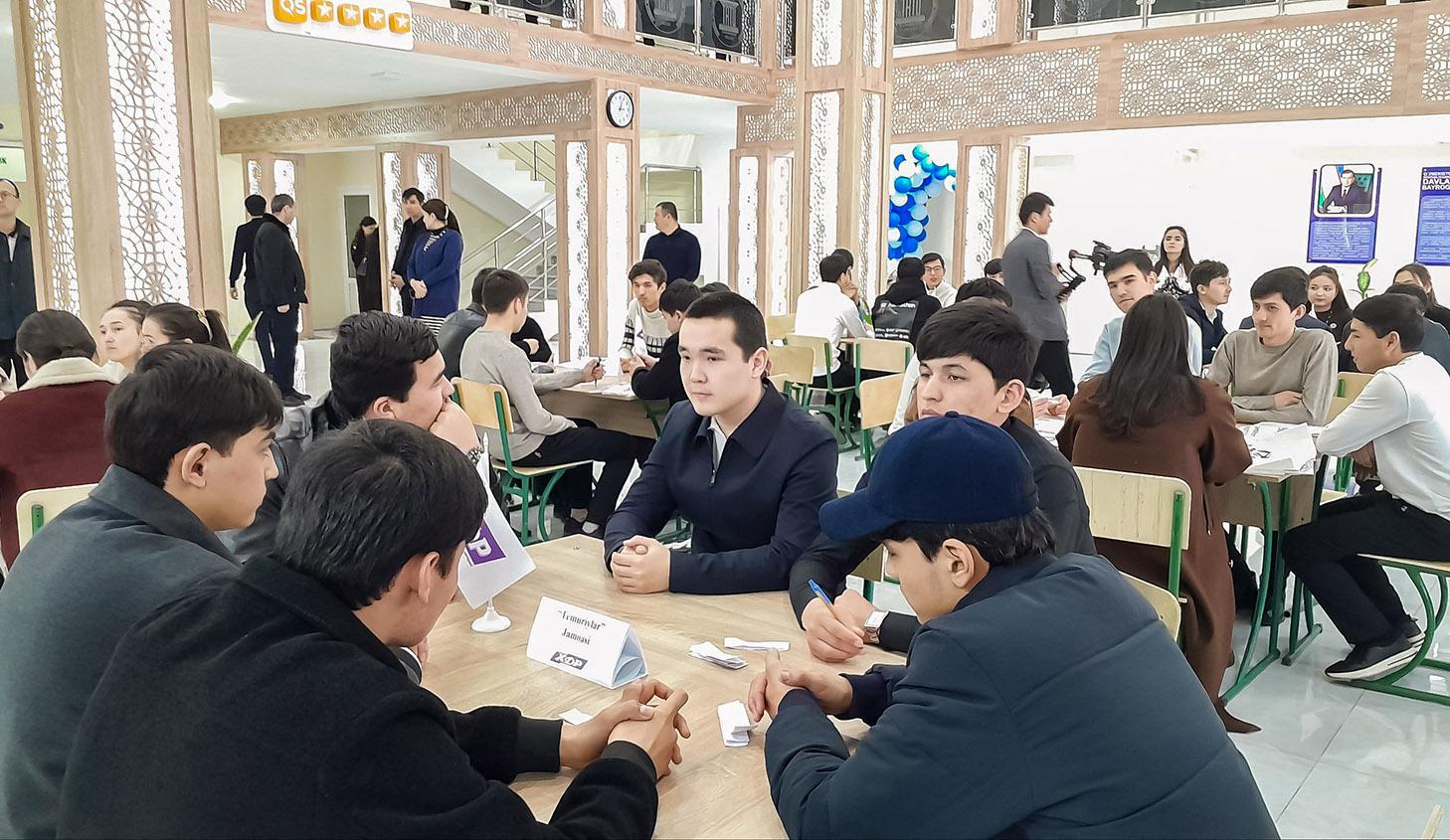 Ёшларнинг сиёсий билимини оширишга қаратилган “Заковат” турнири бўлиб ўтди