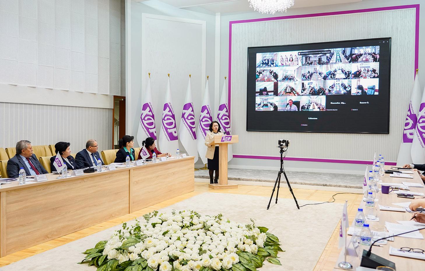 Ўзбекистон ХДП Марказий Кенгашининг Пленуми бўлиб ўтди