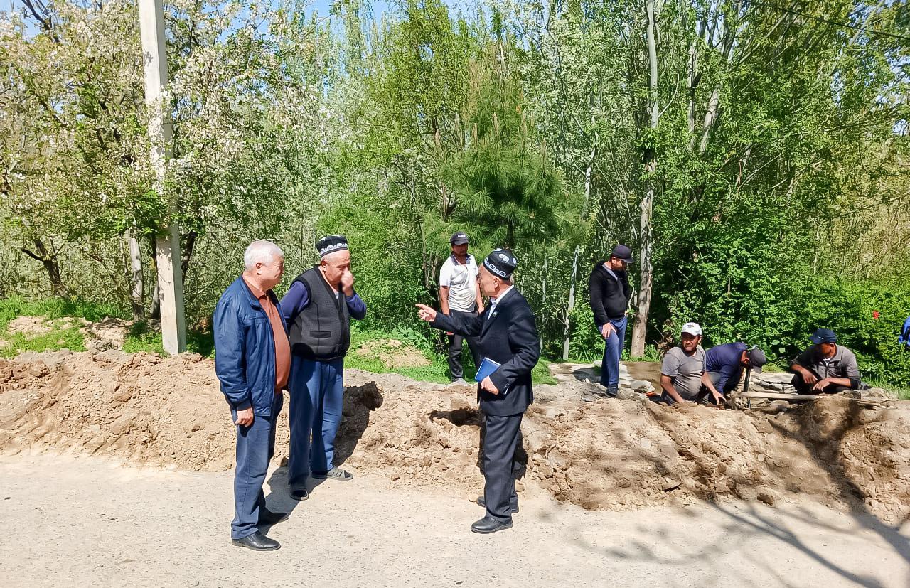 Яна бир маҳалла аҳолиси тоза ичимлик суви билан таъминланади