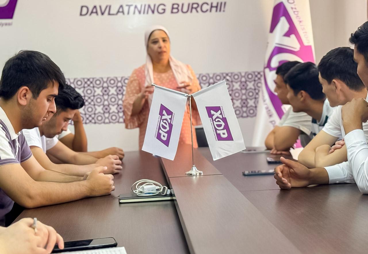 Yoshlar bilan muloqot – kelajak uchun investitsiya