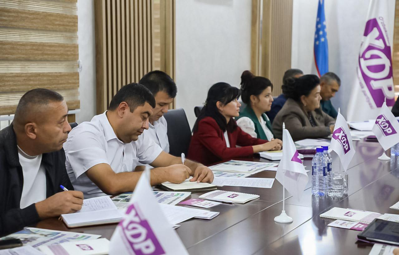 Navoiyda “Kambag‘allikdan farovonlik sari” dasturi ijrosi bo‘yicha jamoatchilik eshituvi bo‘lib o‘tdi
