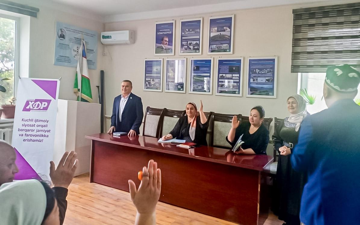 Бошланғич партия ташкилотлари кенг жамоатчилик билан алоқада муҳим бўғин