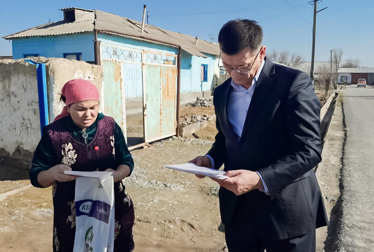 Deputat uyma-uy yurib uchrashuvlar o‘tkazdi