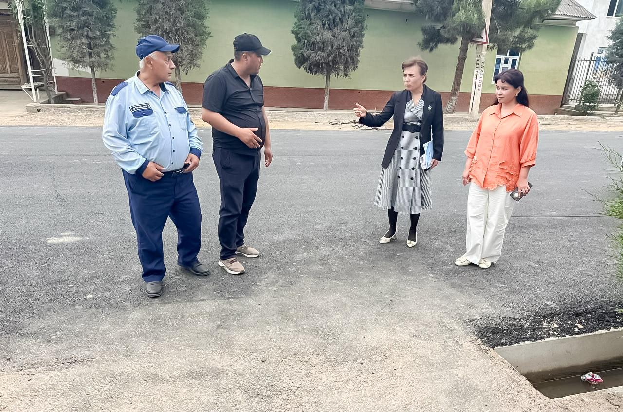 Deputatimiz yo‘l ta’miri masalasini hal qildi