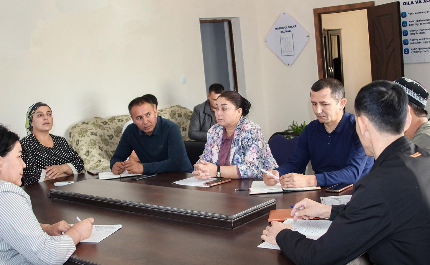 Sirdaryo viloyatida aholi bandligini ta’minlash va kambag‘allikni qisqartirish borasida amalga oshirilayotgan ishlar o‘rganildi