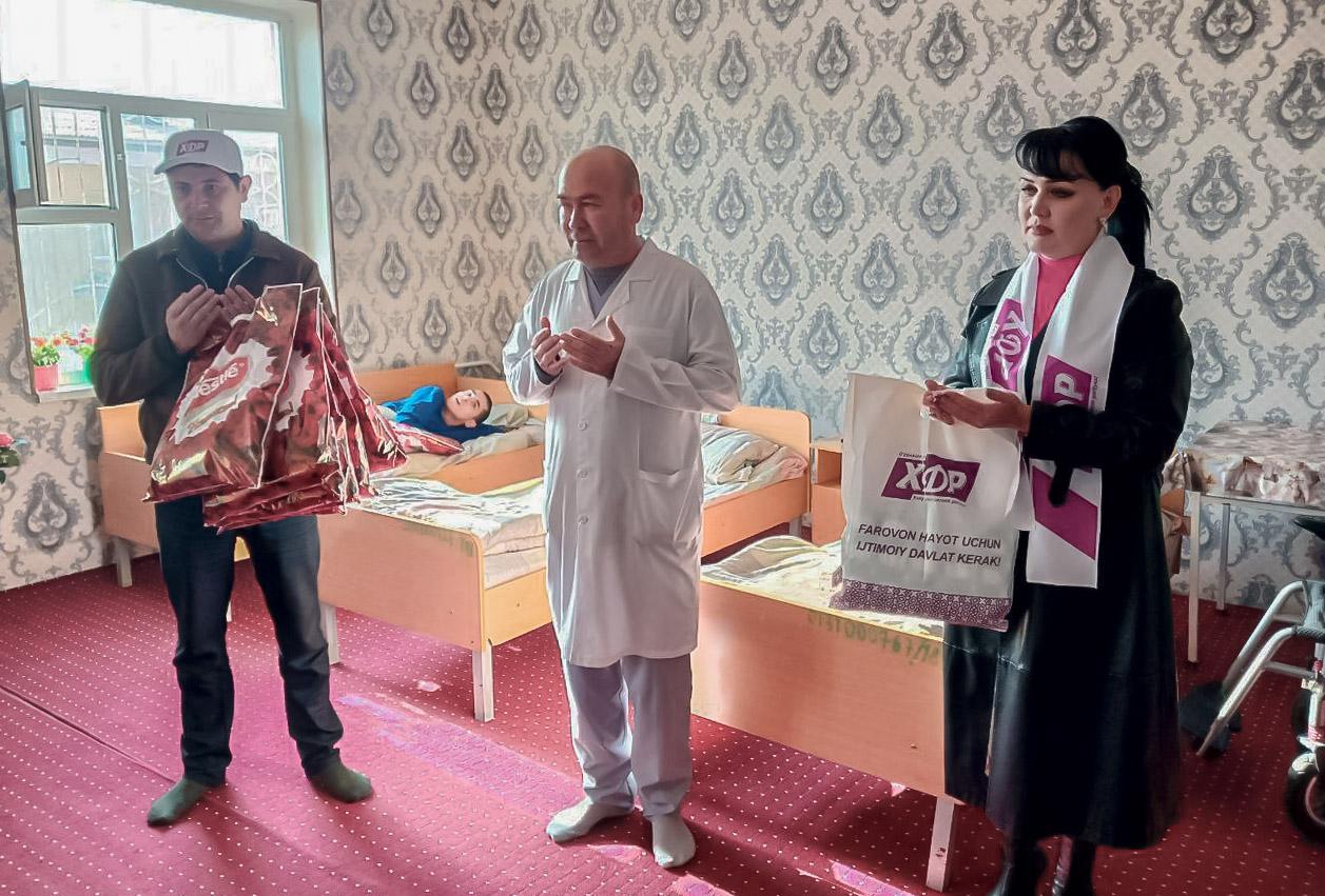 Pop tumanidagi internat-uyida yo‘qlov tadbirlari o‘tkazildi