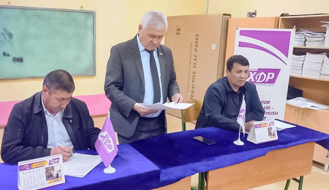 Бошланғич партия ташкилотлари кенг жамоатчилик билан алоқада муҳим бўғин