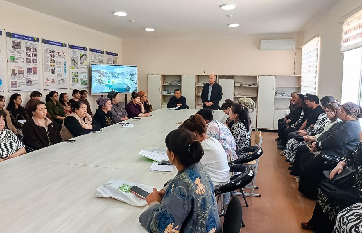 Hududlarda uchrashuvlar davom etmoqda