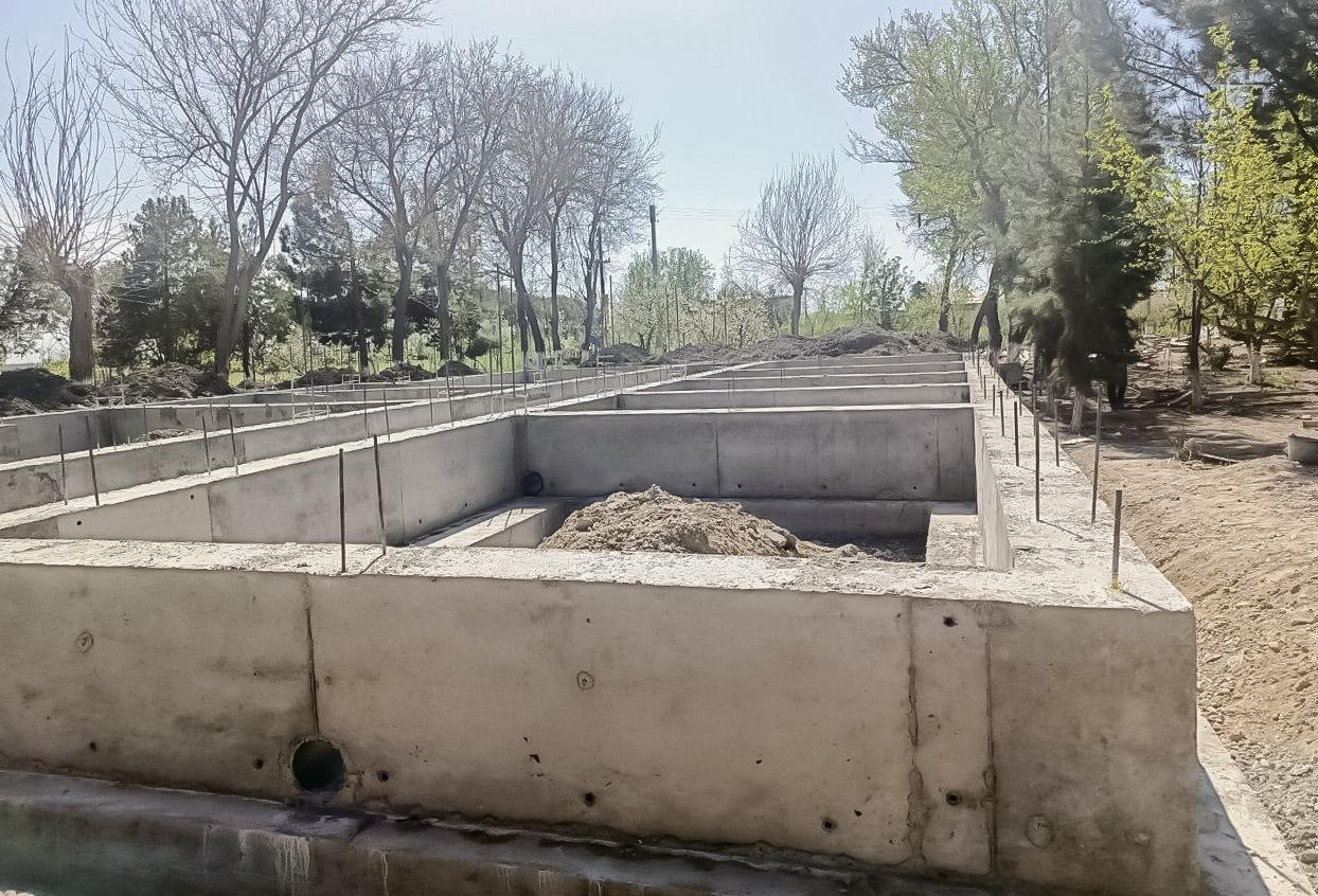 Deputat poliklinika qurilishini ko‘zdan kechirdi